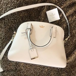 Kate Spade Satchel Medium Size, White